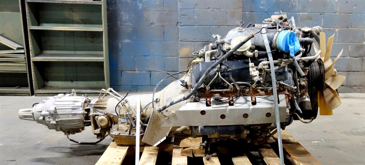 Power pack 6 5 liter gm non turbo diesel engine with 3 speed